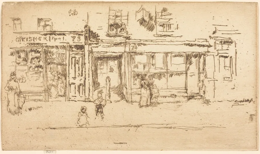 York Street, Westminster by James McNeill Whistler
