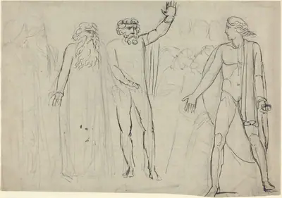"And Saul Said unto David, Go, and the Lord be with Thee" [recto]