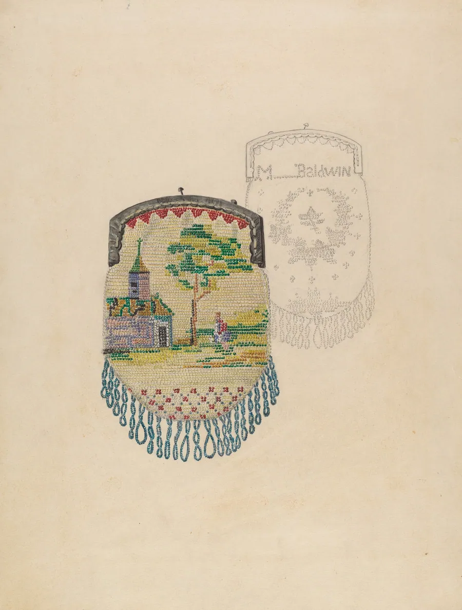 Beaded Purse by Jessie M. Benge