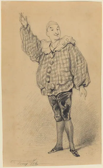 Lepeintre Ainé in the Role of Paillasse