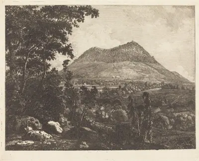 Landeskrone Mountain near Görlitz