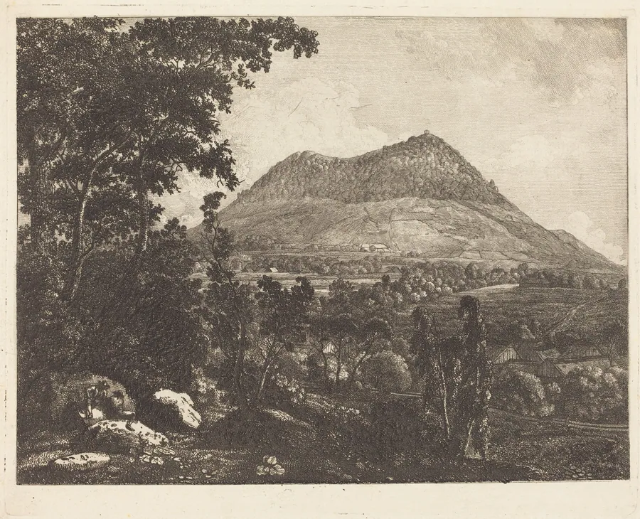 Landeskrone Mountain near Görlitz by Christoph Nathe