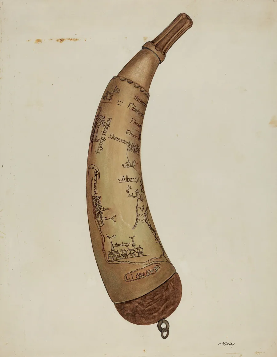 Powder Horn by William McAuley