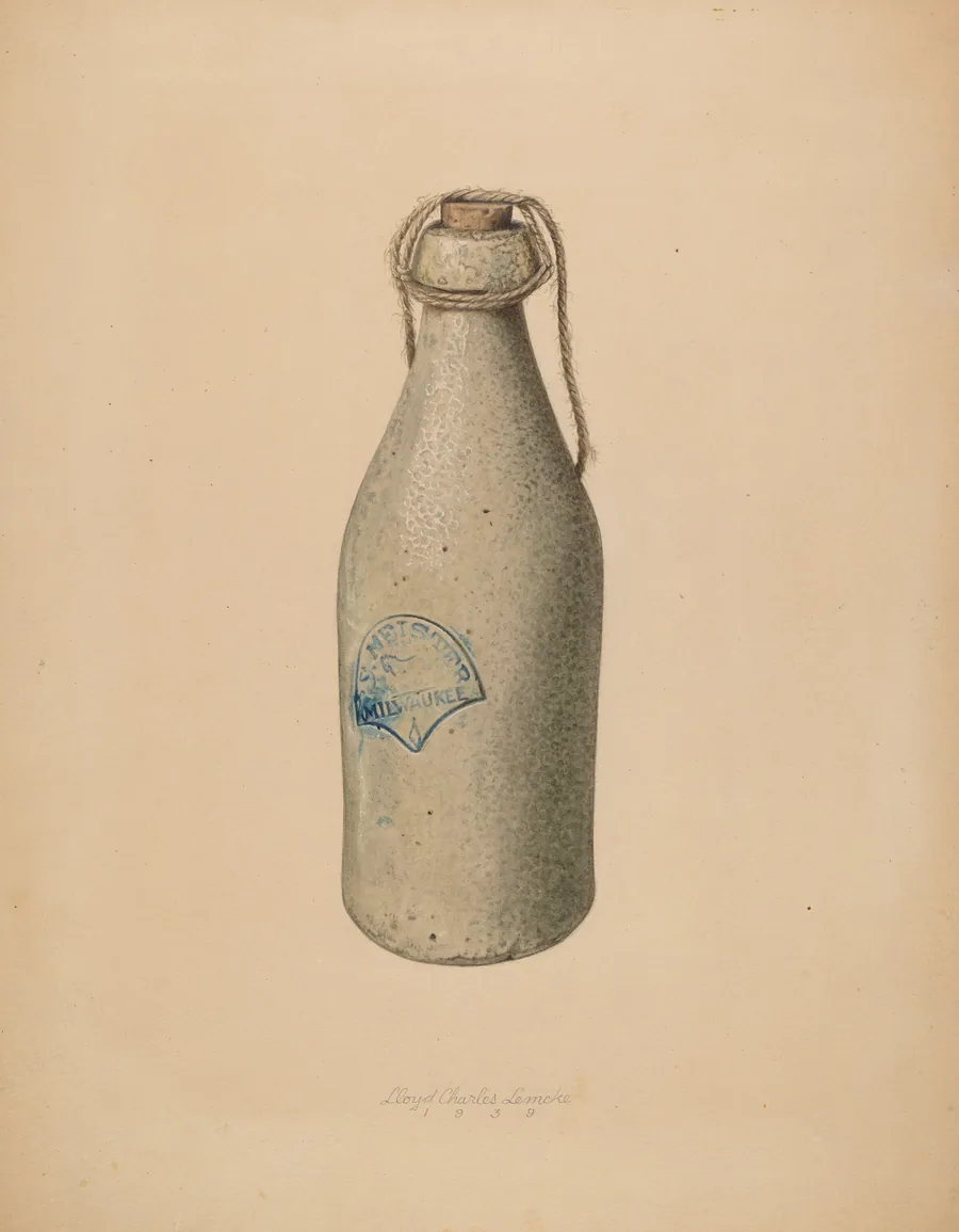 Weiss Beer Bottle by Lloyd Charles Lemcke