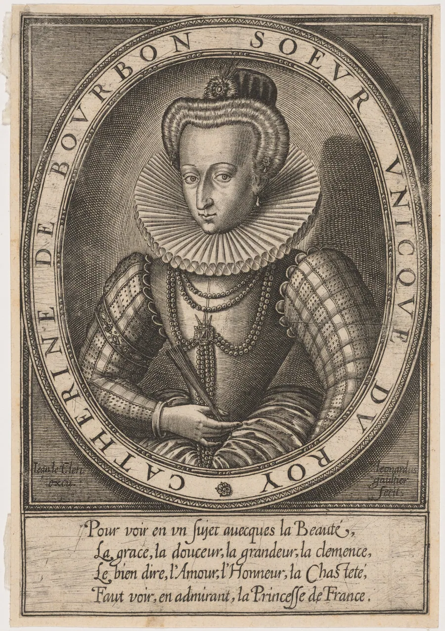 Catherine de Bourbon by Léonard Gaultier