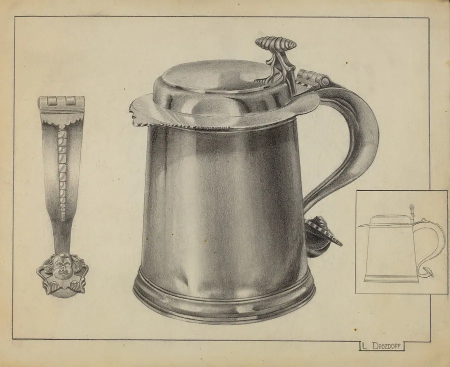 Silver Tankard by Leo Drozdoff