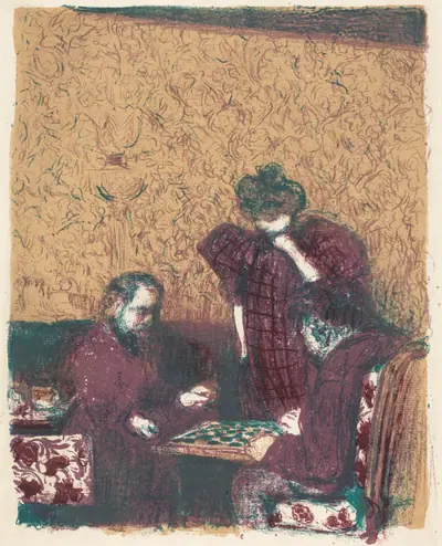 Game of Checkers (La partie de dames)