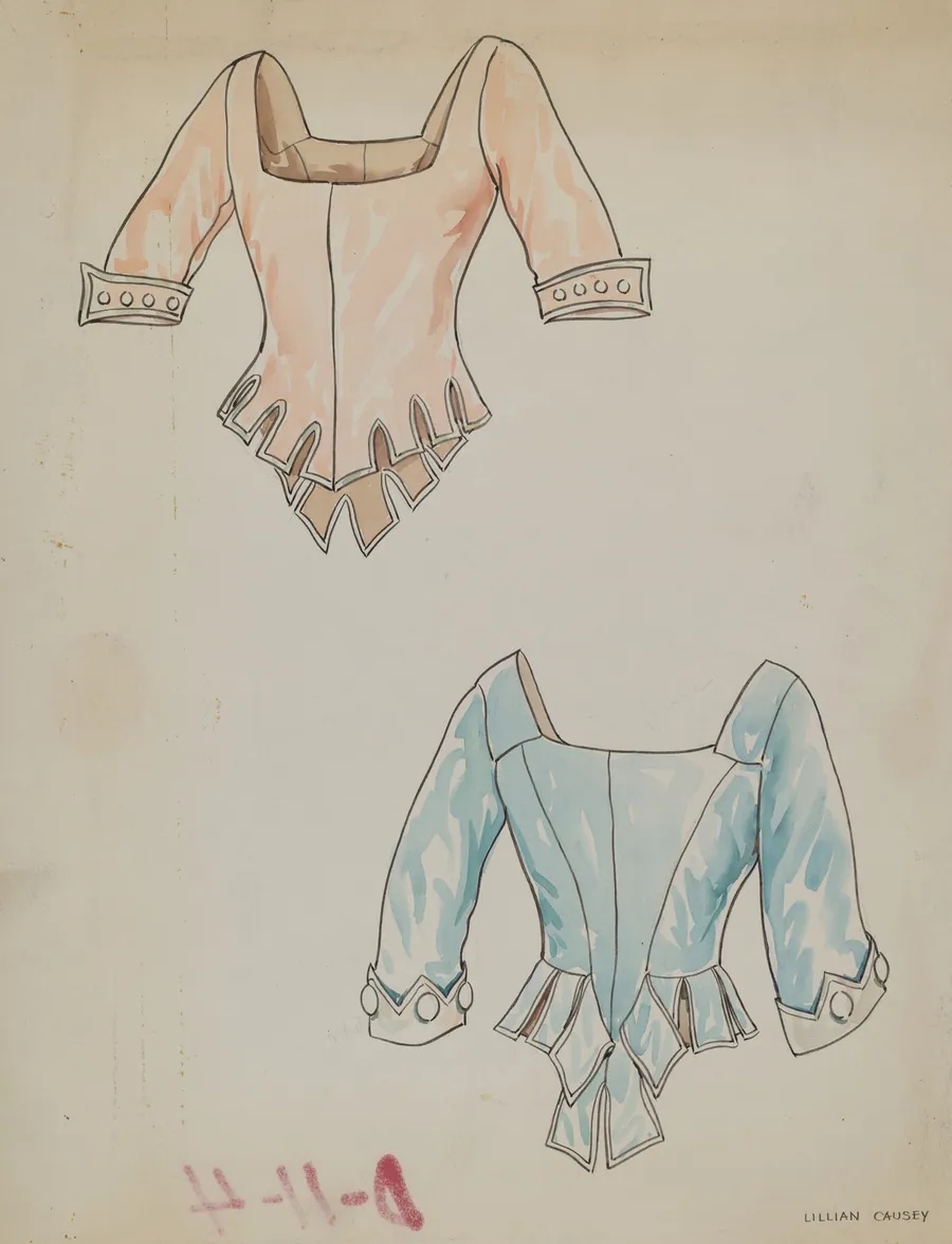 Satin Bodice by Lillian Causey