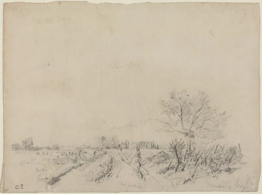 Montmorency Road by Camille Pissarro