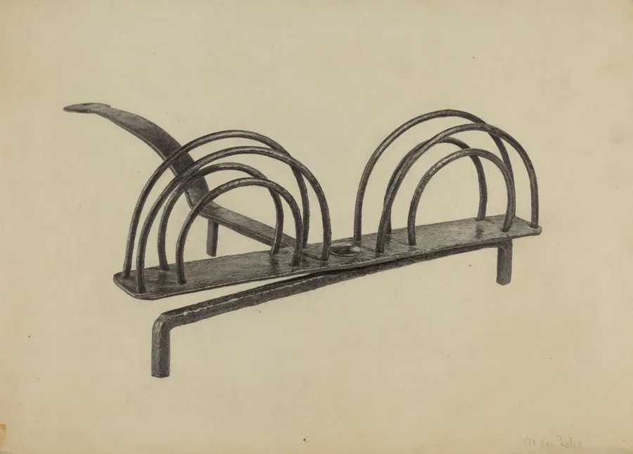 Toast Rack by Maurice Van Felix