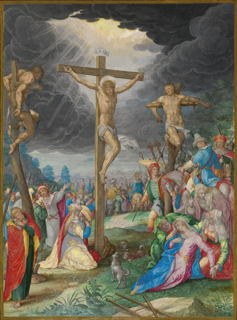 The Crucifixion by Friedrich Brentel