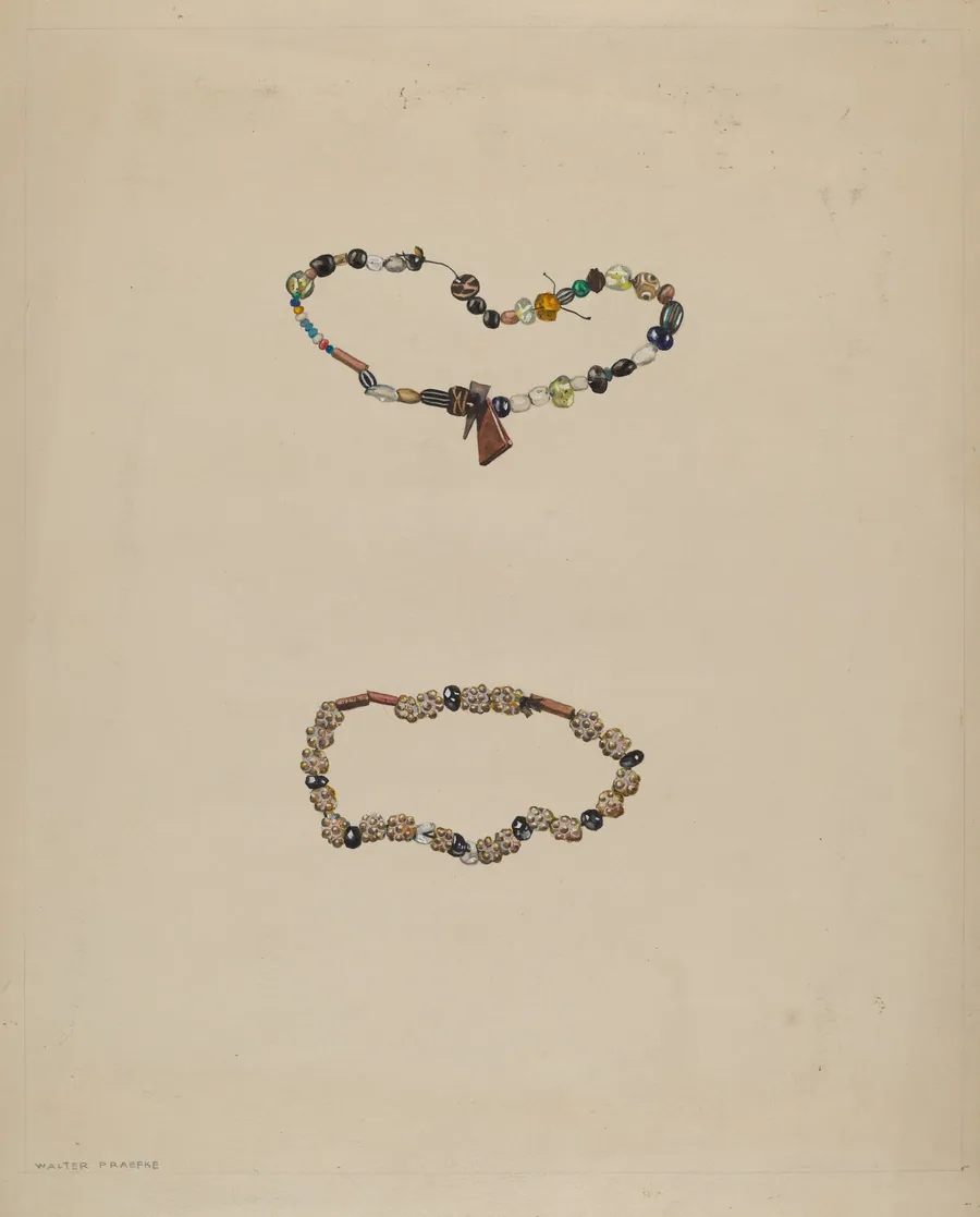 Trade Beads by Walter Praefke