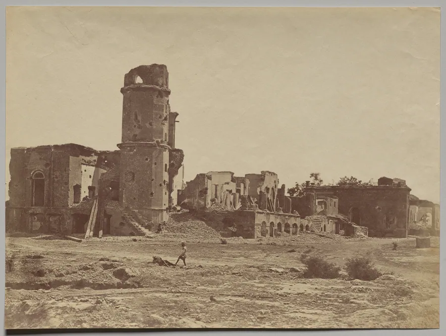 The Residency, Taken from the Redan Battery by Felice A. Beato