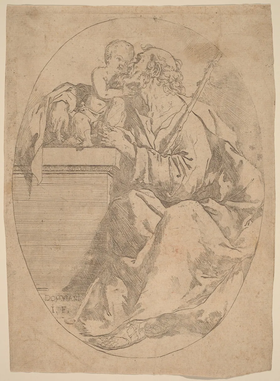 Saint Joseph and the Christ Child by Domenico Maria Viani
