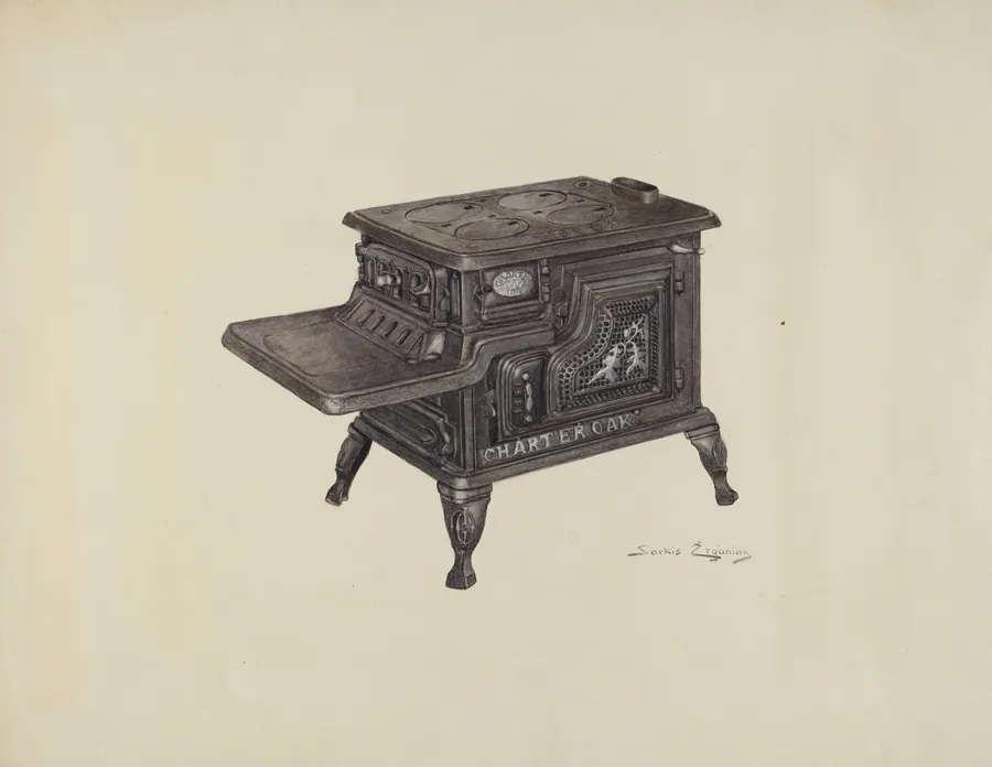 Stove by Sarkis Erganian