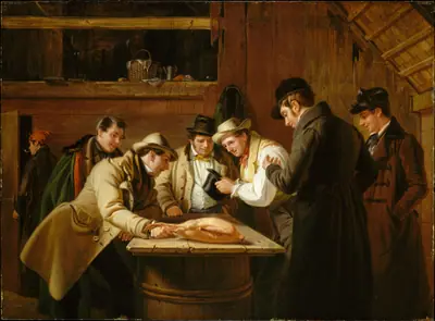 The Raffle (Raffling for the Goose)