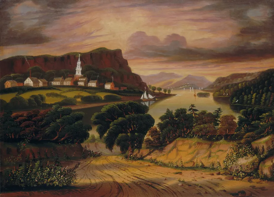 Lake George and the Village of Caldwell by Thomas Chambers