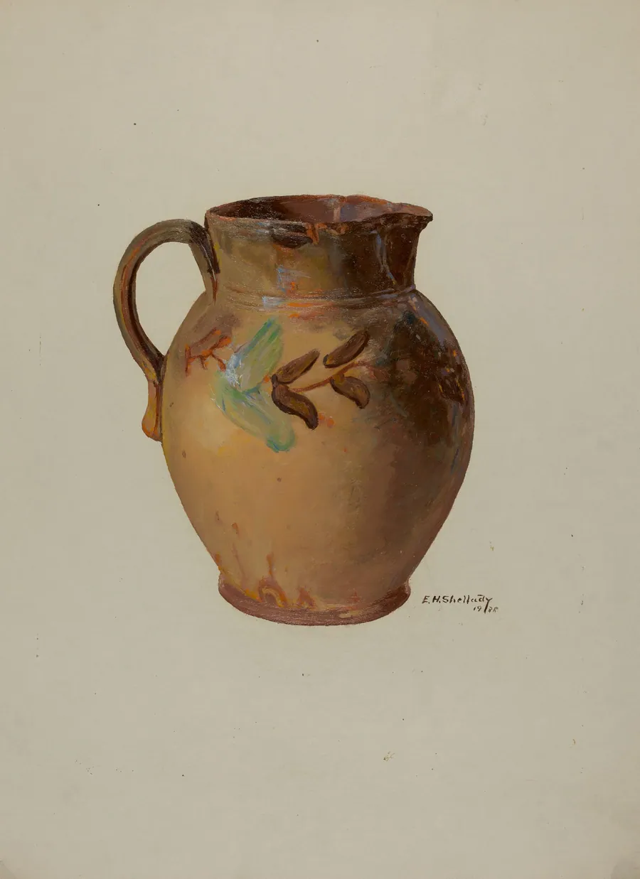 Pa. German Jug by Eugene Shellady