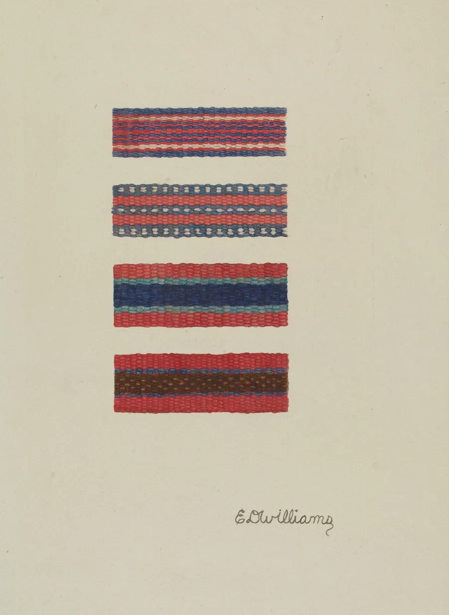 Shaker Chair Braids by Edward D. Williams
