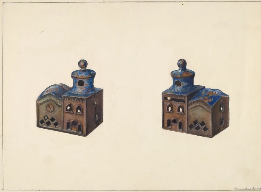 Russian Church Coin Bank by Clementine Fossek