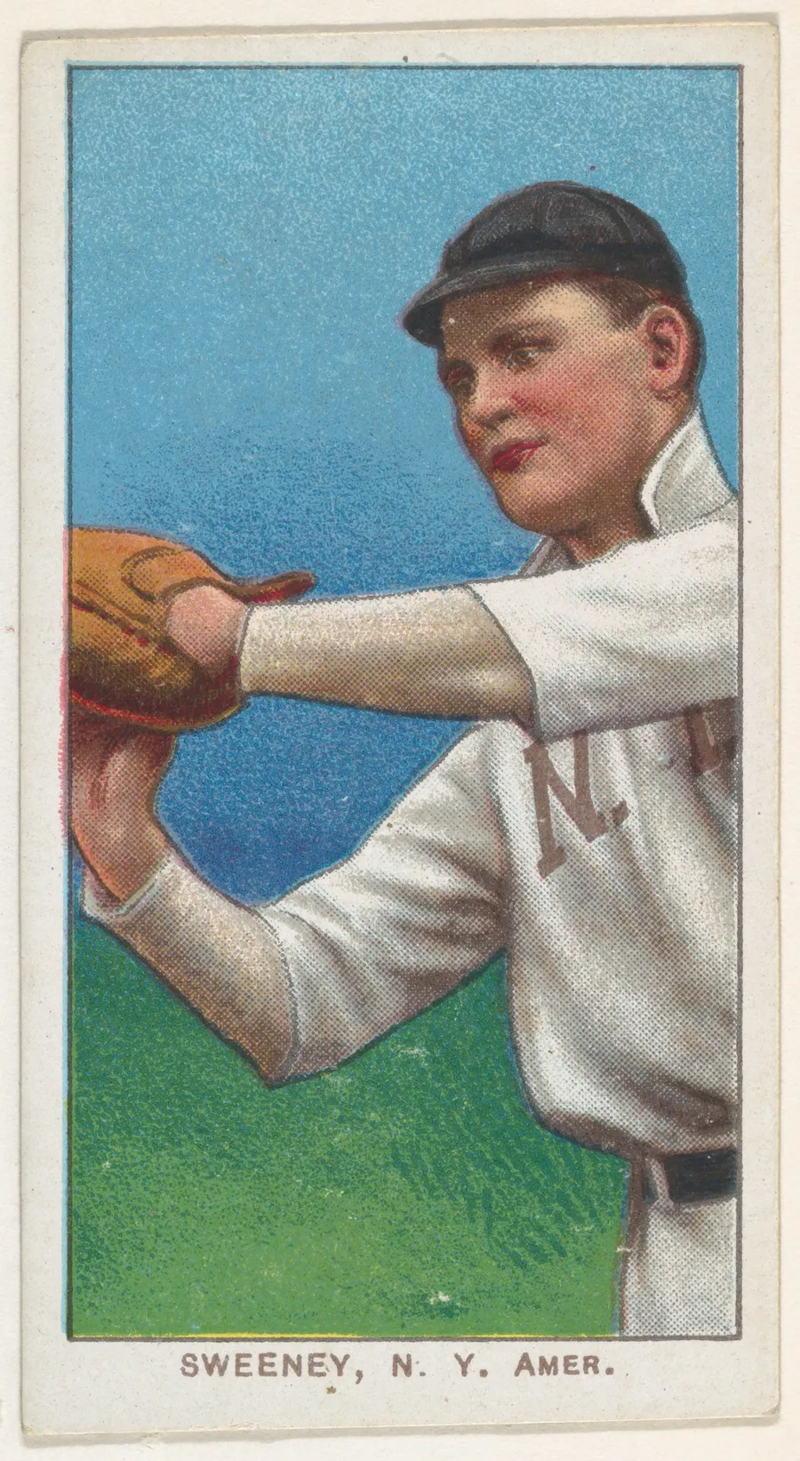 Sweeney, New York, American League, from the White Border series (T206) for the American Tobacco Company by American Tobacco Company