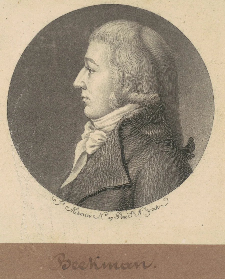 Gerard G. Beekman, Jr. by Charles B. J. Févret de Saint-Mémin