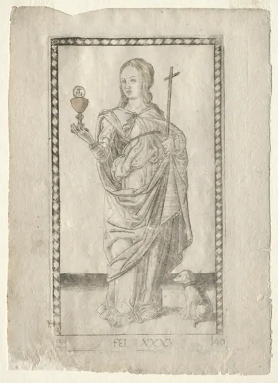 Faith (from the Tarocchi, series B: Cosmic Principles & Virtues, #40)