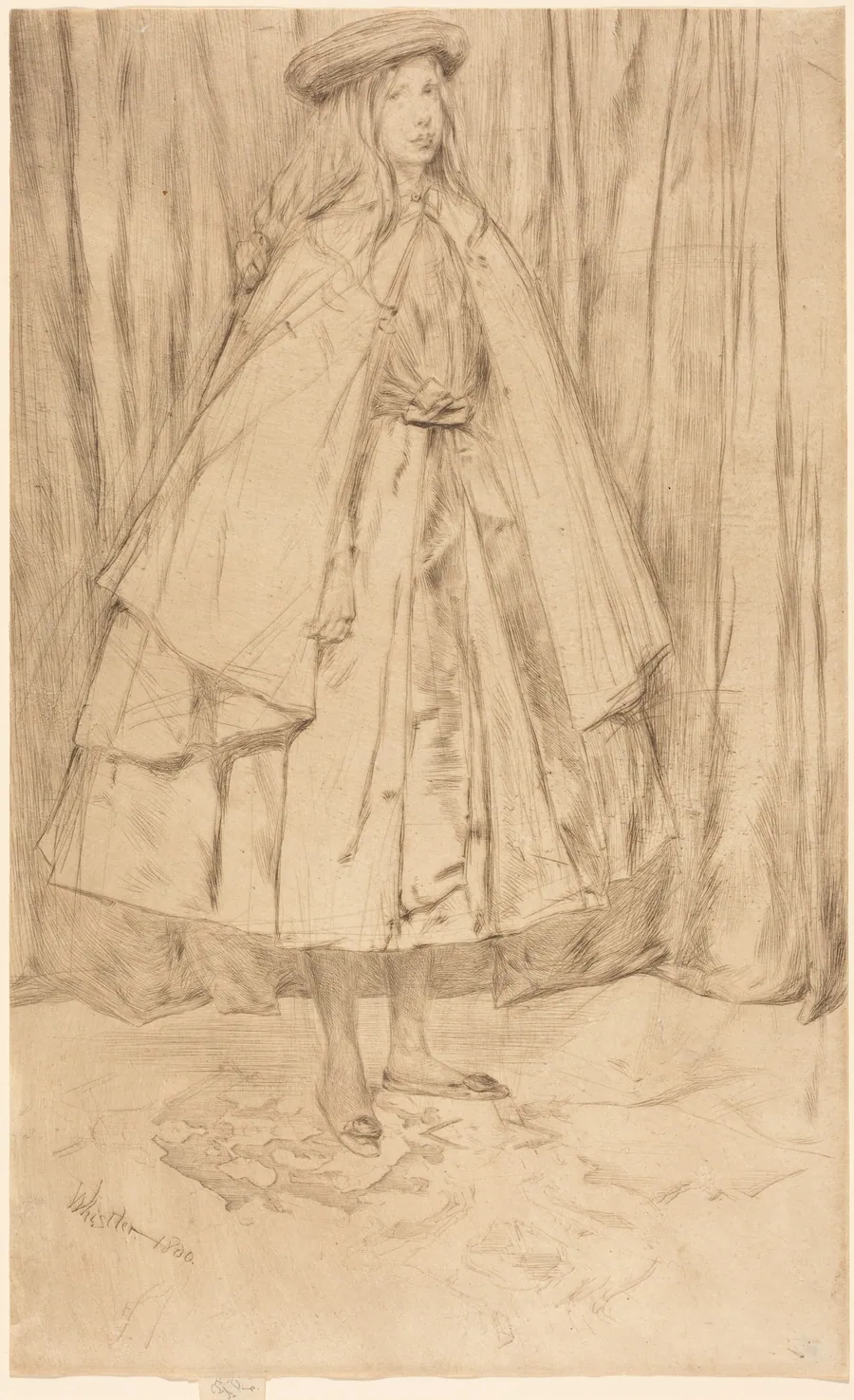 Annie Haden by James McNeill Whistler
