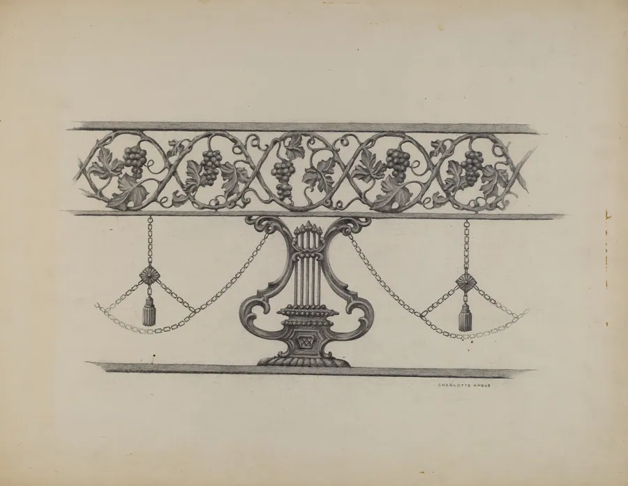 Cast Iron Fencing by Charlotte Angus