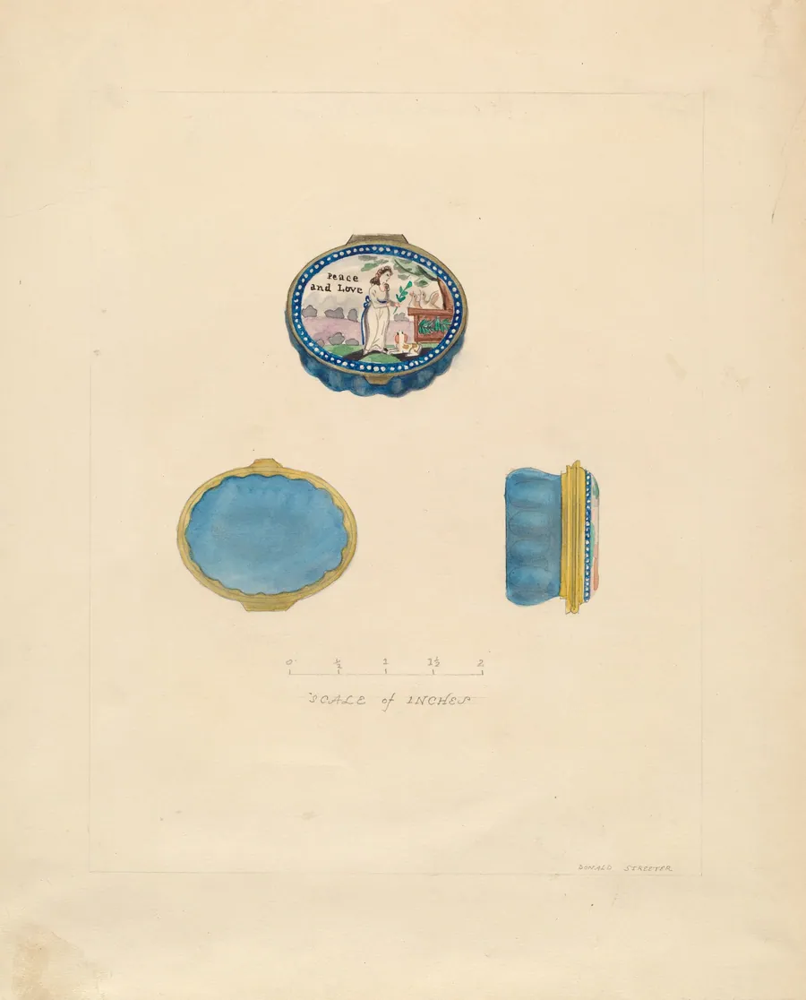Snuff Box by Donald Streeter