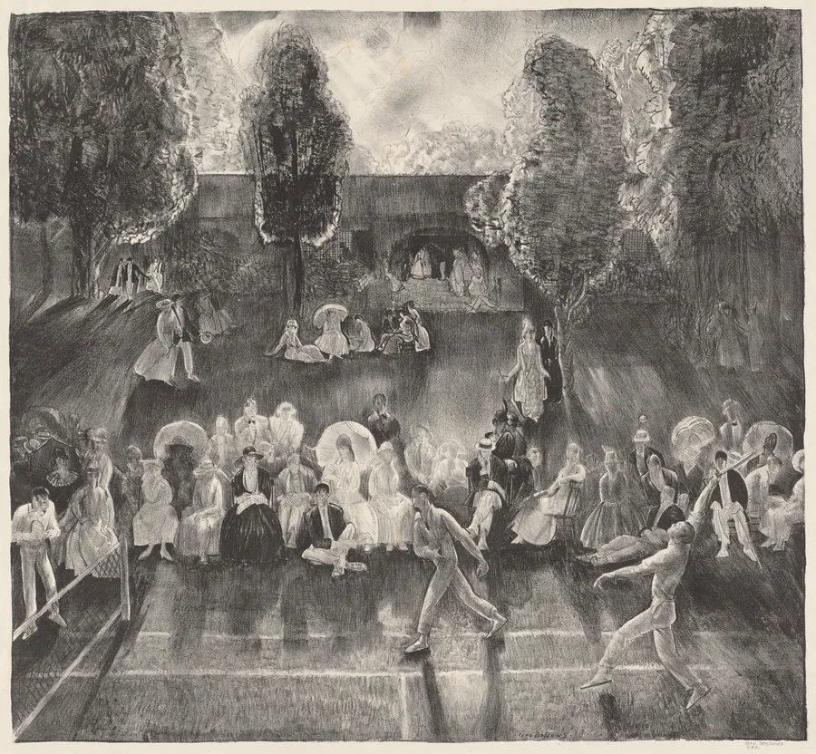 Tennis by George Bellows