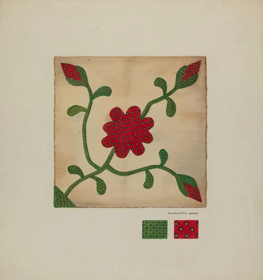 Quilt Block by Charlotte Angus