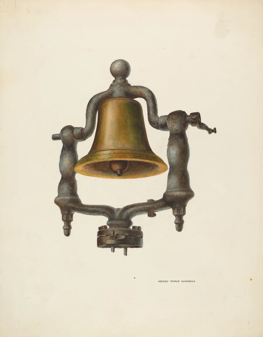 Bell (From a Locomotive) by Harry Mann Waddell