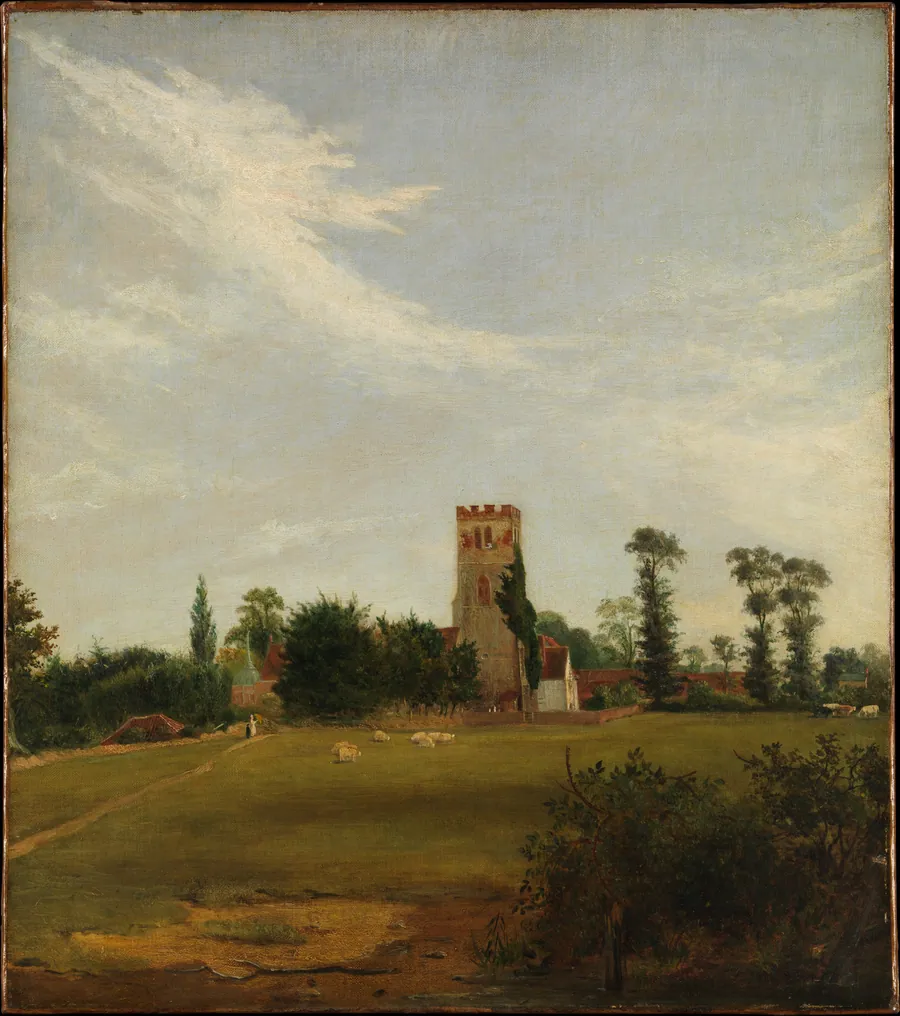 Tottenham Church by British Painter