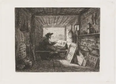 Studio on the Boat (Le Bateau-atelier)
