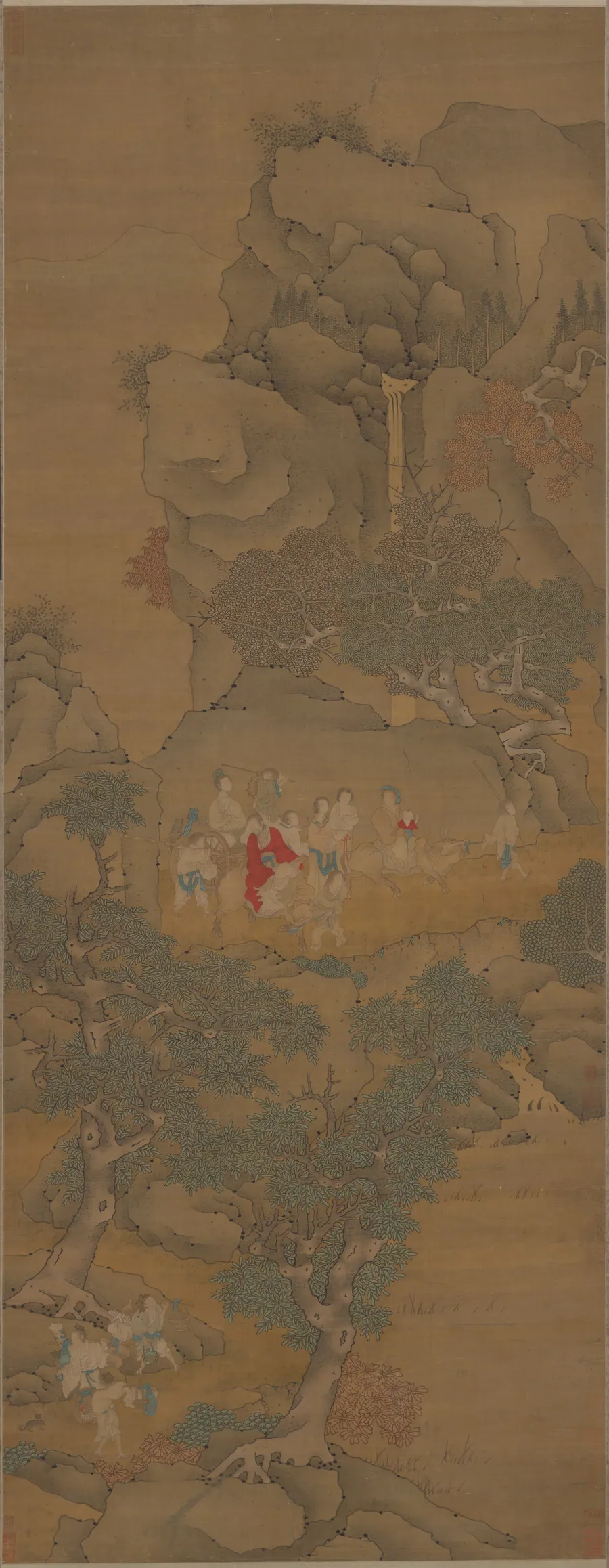 Xu Jingyang Moving His Family by Cui Zizhong