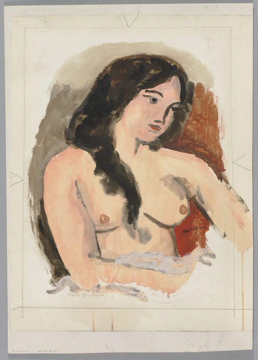 Bust of Sophie by Walt Kuhn