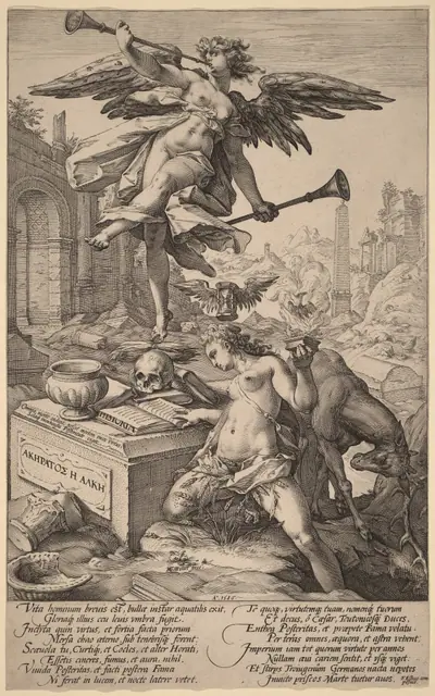 The Allegory of Fame and History