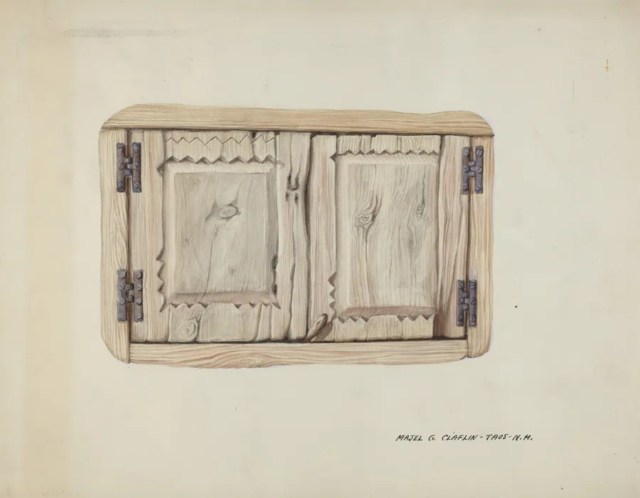 Two Wall Doors by Majel G. Claflin