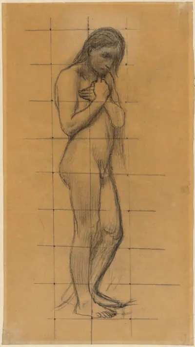 A Standing Male Nude