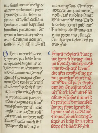 Missale: Folio 400: Colophon