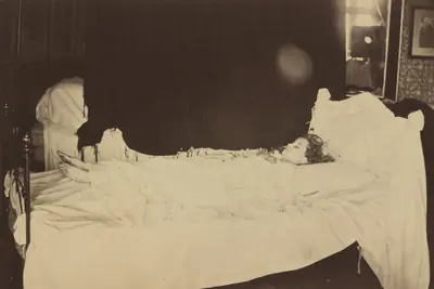 Deathbed Study of Adeline Grace Clogstoun
