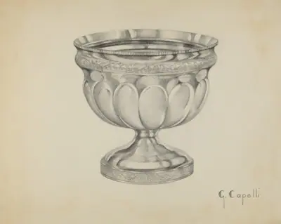 Silver Waste Bowl