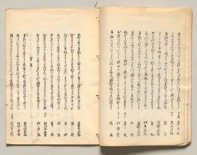 Spread Sixteen from Volume Four of People of Japan in Light Verse (Kyōka)
