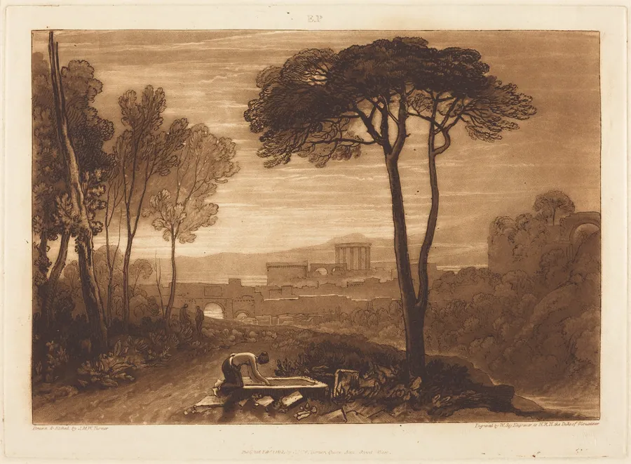Scene in the Campagna by William Say