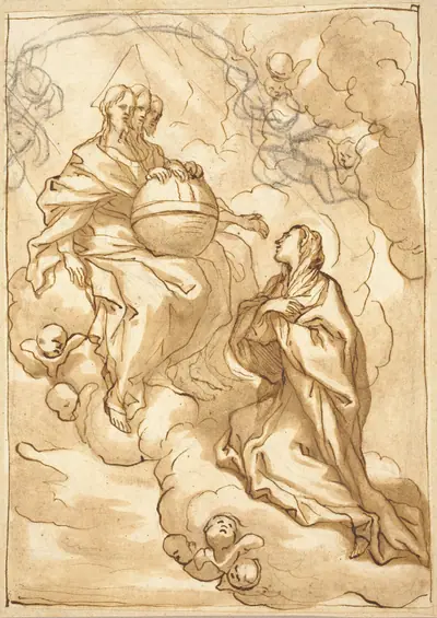 Blessed Maria Vittoria Fornari's Vision of the Trinity