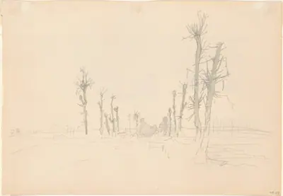 Devastated Landscape [verso]