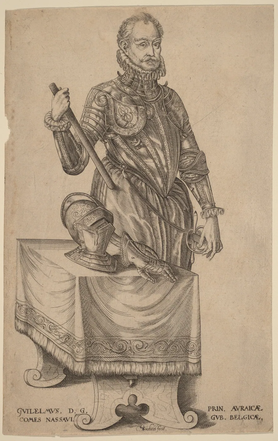 William of Nassau, Prince of Orange by Christoffel van Sichem I