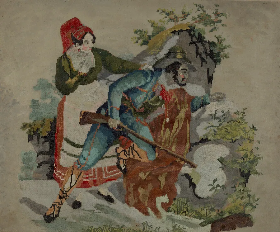Needlepoint by J. Howard Iams