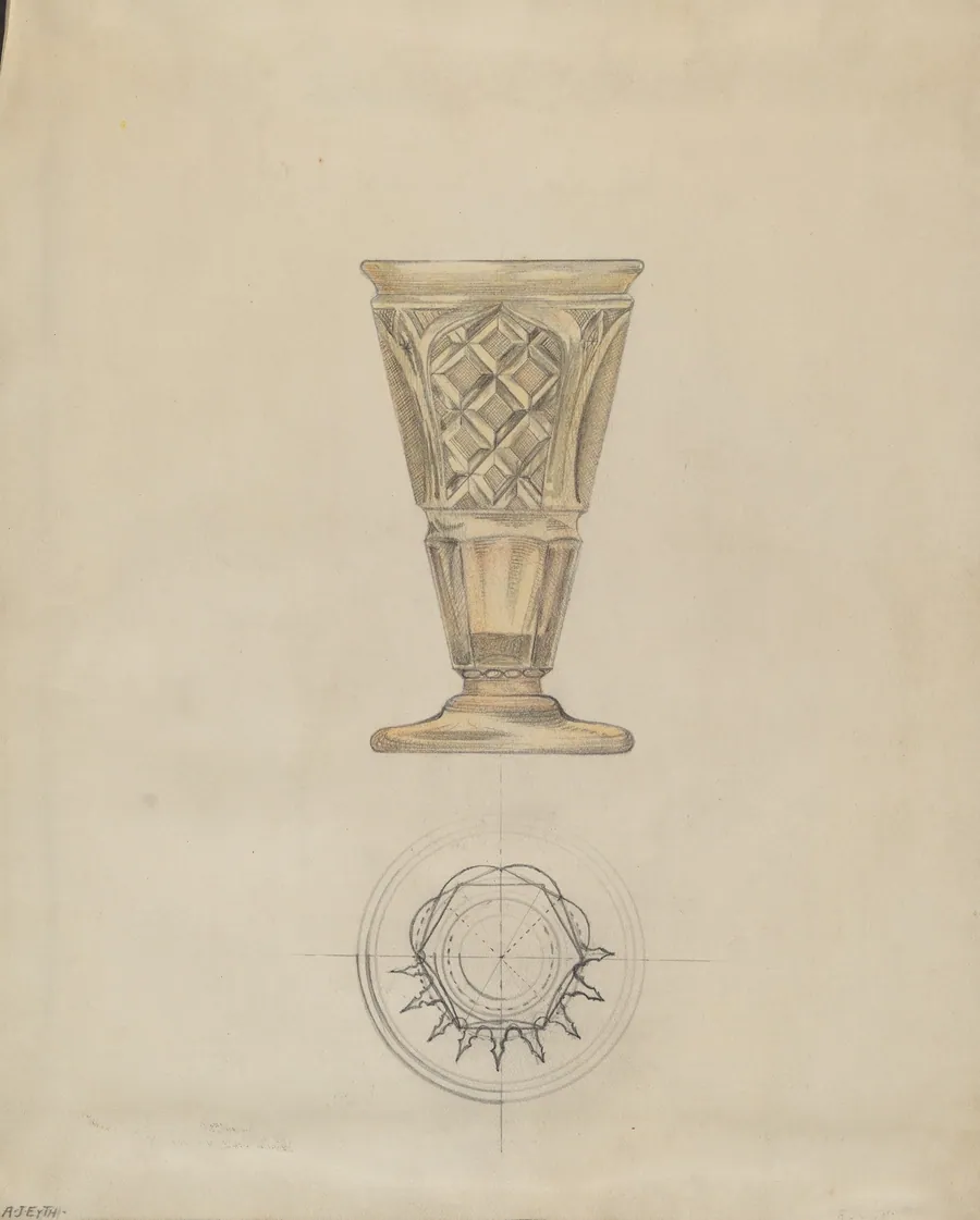 Wine Glass by Albert Eyth